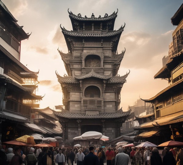 塔坛商贸城,人工服务时代的见证 塔坛商贸城,人工服务时代的见证